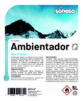 AMBIENTADOR FRESCOR LIMPIO