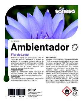 AMBIENTADOR FLOR DE LOTTO