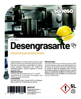 DESENGRASANTE AROMA LIMÓN