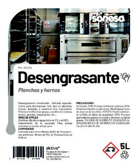 DESENGRASANTE PLANCHAS