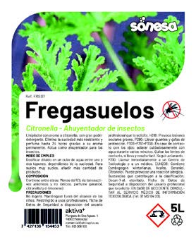 FREGASUELOS CITRONELLA REPELENTE