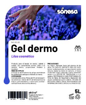 GEL DE MANOS LILA DERMO COSMÉTICO AROMATICO