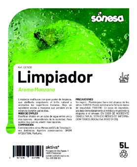 LIMPIADOR HIGIENIZANTE MANZANA