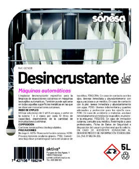 DESINCRUSTANTE MAQUINAS