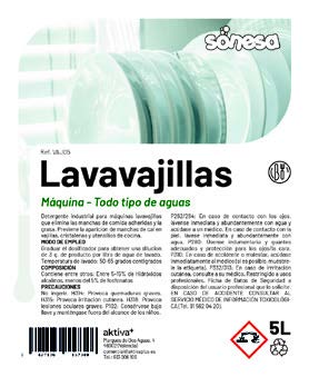 LAVAVAJILLAS MAQUINA TODO TIPO DE AGUAS