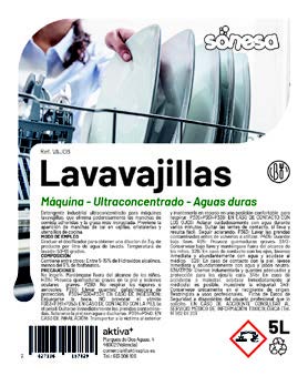 LAVAVAJILLAS MAQUINA AGUAS DURAS